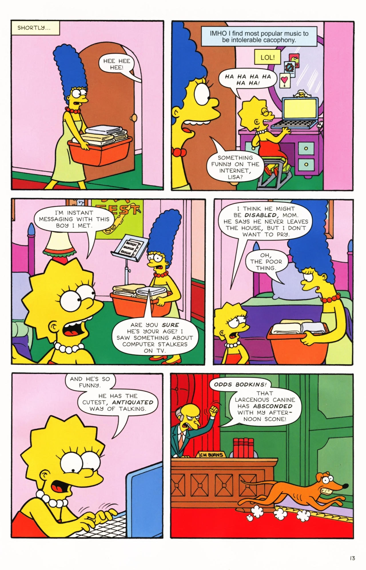 Read online Simpsons Comics comic -  Issue #159 - 12