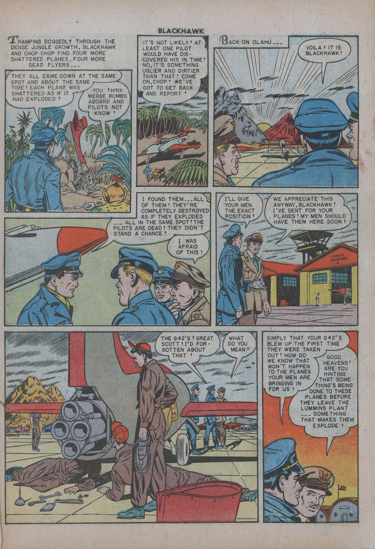 Read online Blackhawk (1957) comic -  Issue #34 - 8