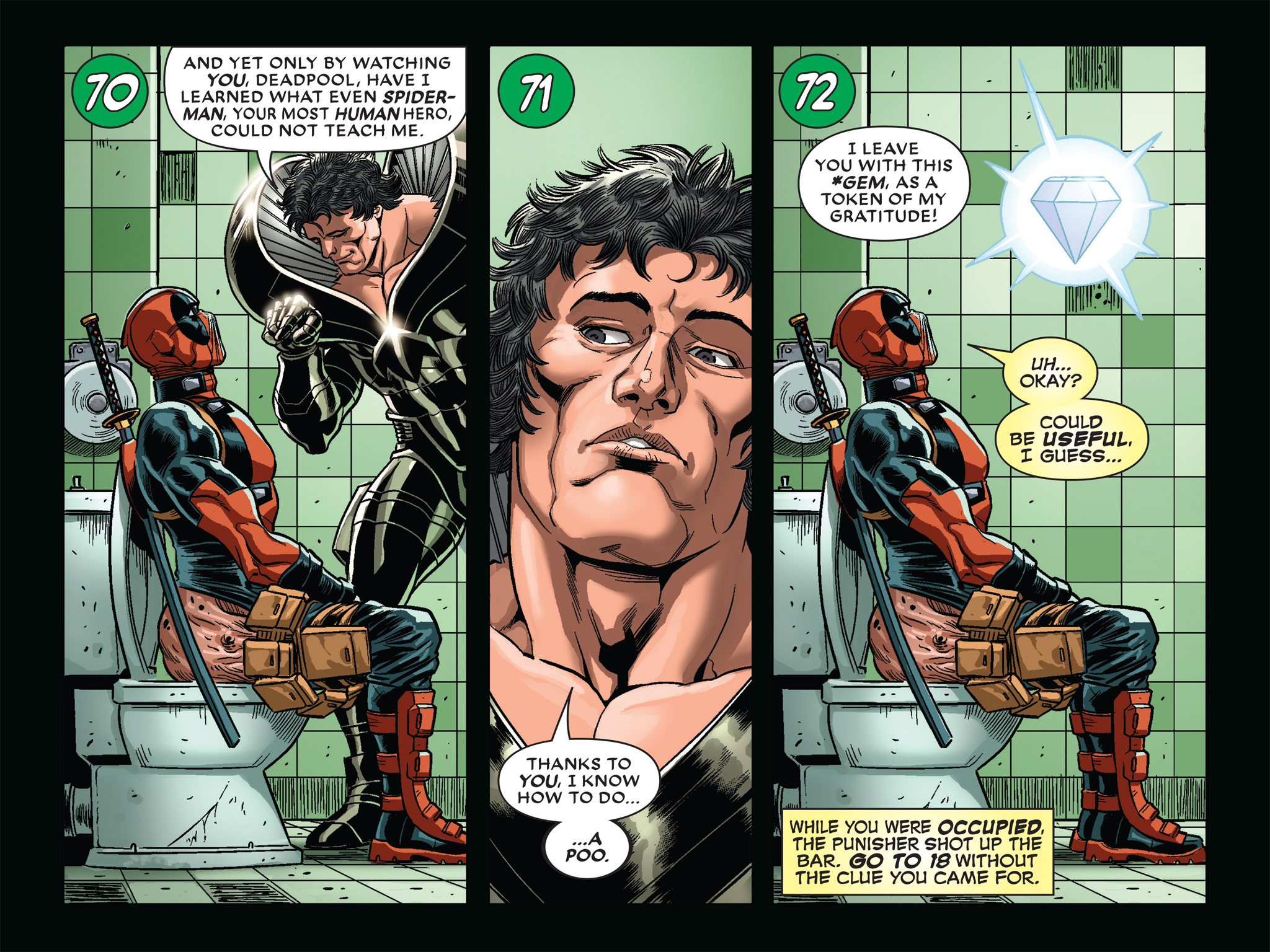 Read online You Are Deadpool comic -  Issue #4 - 73