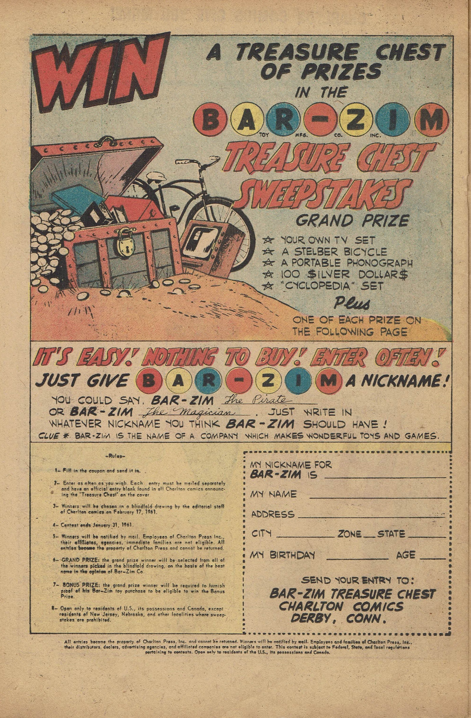 Read online My Little Margie (1954) comic -  Issue #34 - 19
