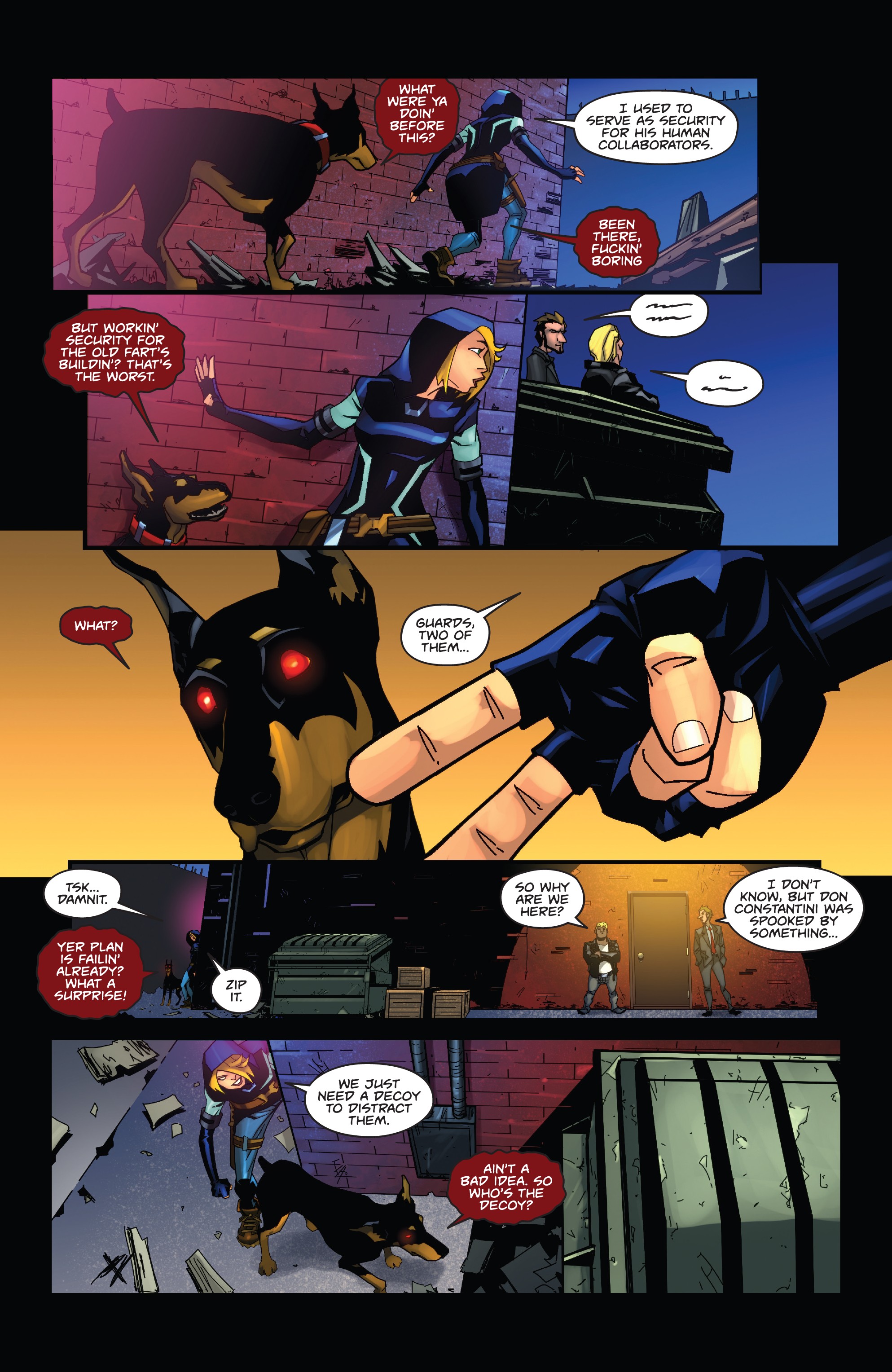 Read online Obey Me comic -  Issue #0 - 8