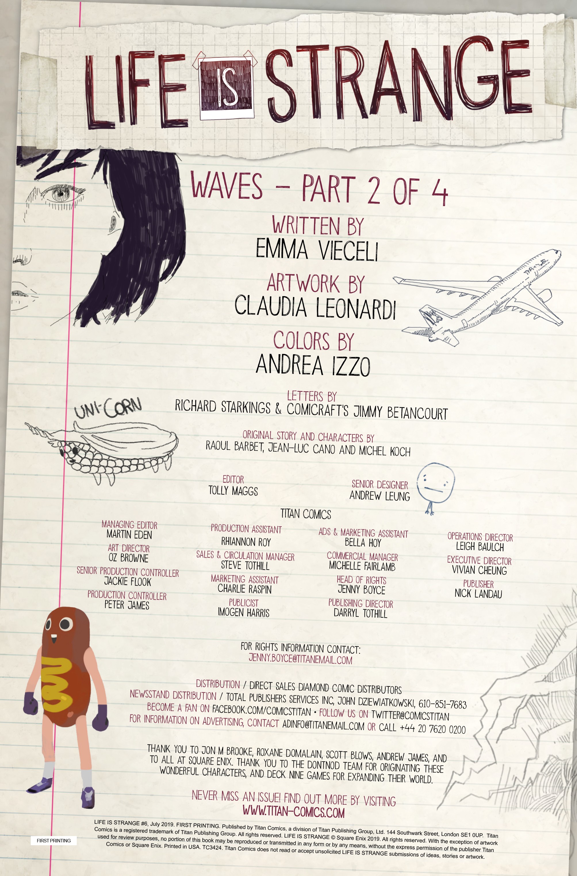 Read online Life is Strange comic -  Issue #6 - 6