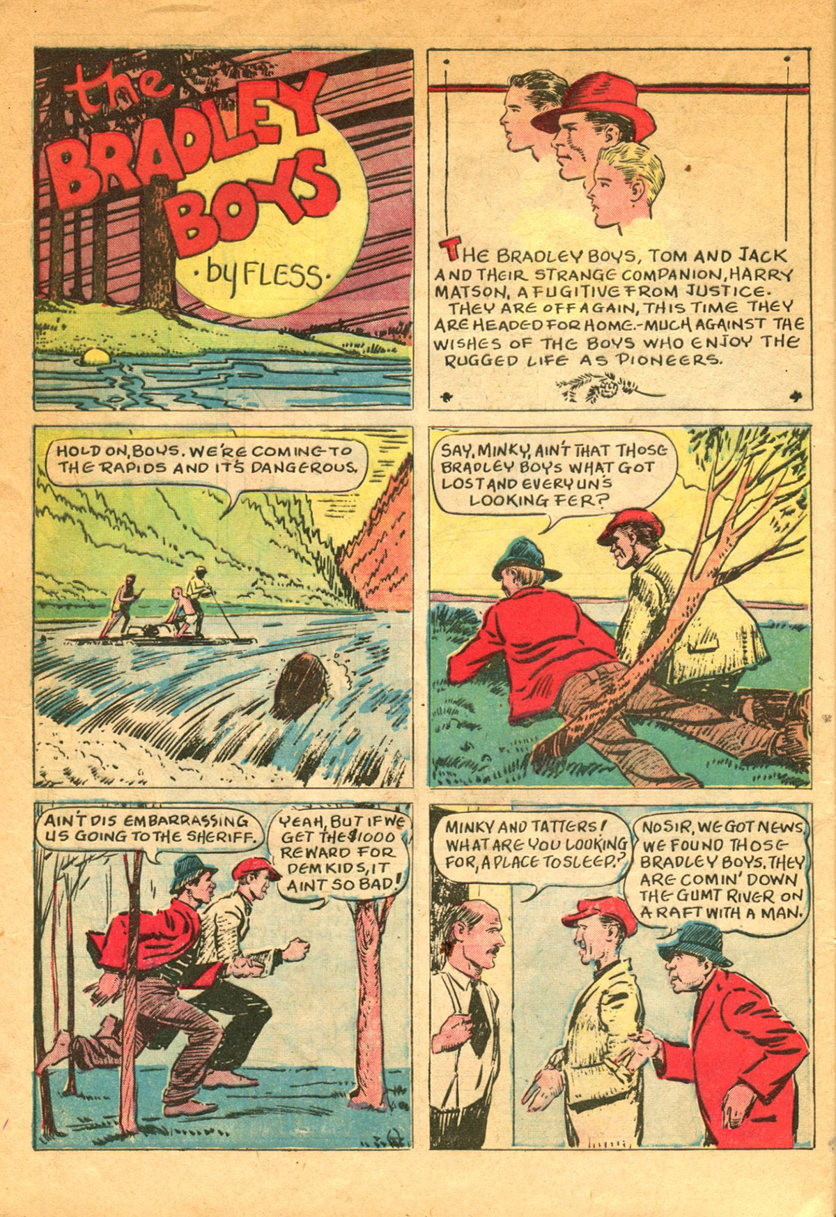Read online More Fun Comics comic -  Issue #19 - 52