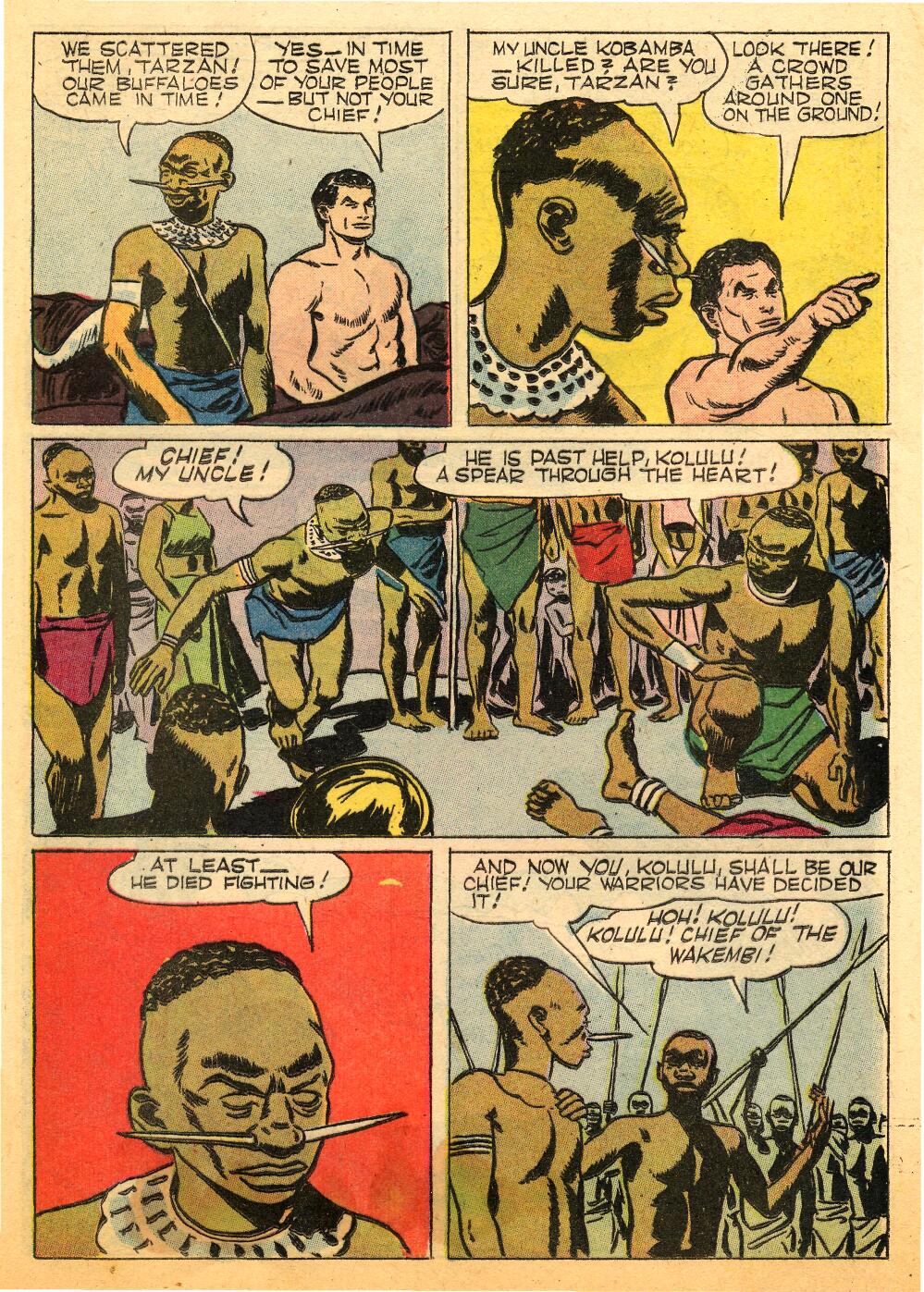 Read online Tarzan (1948) comic -  Issue #114 - 13