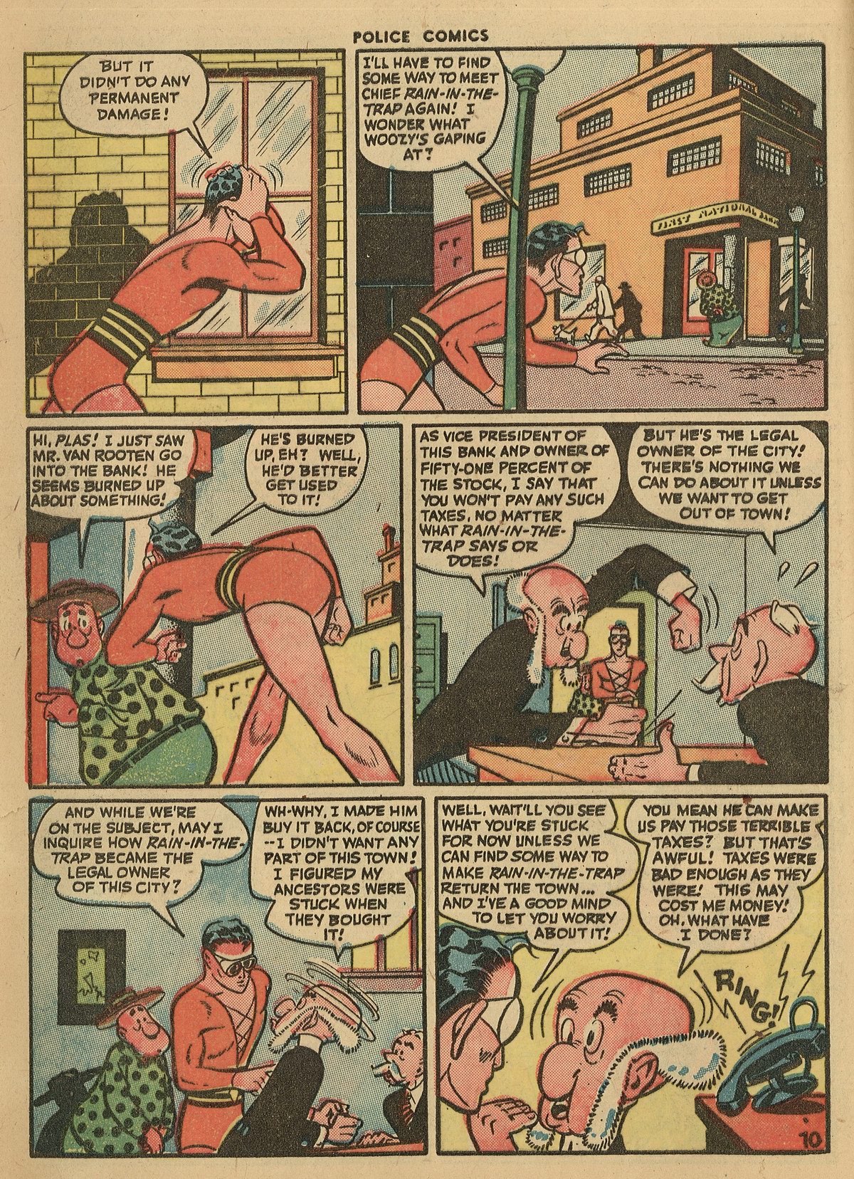 Read online Police Comics comic -  Issue #45 - 12