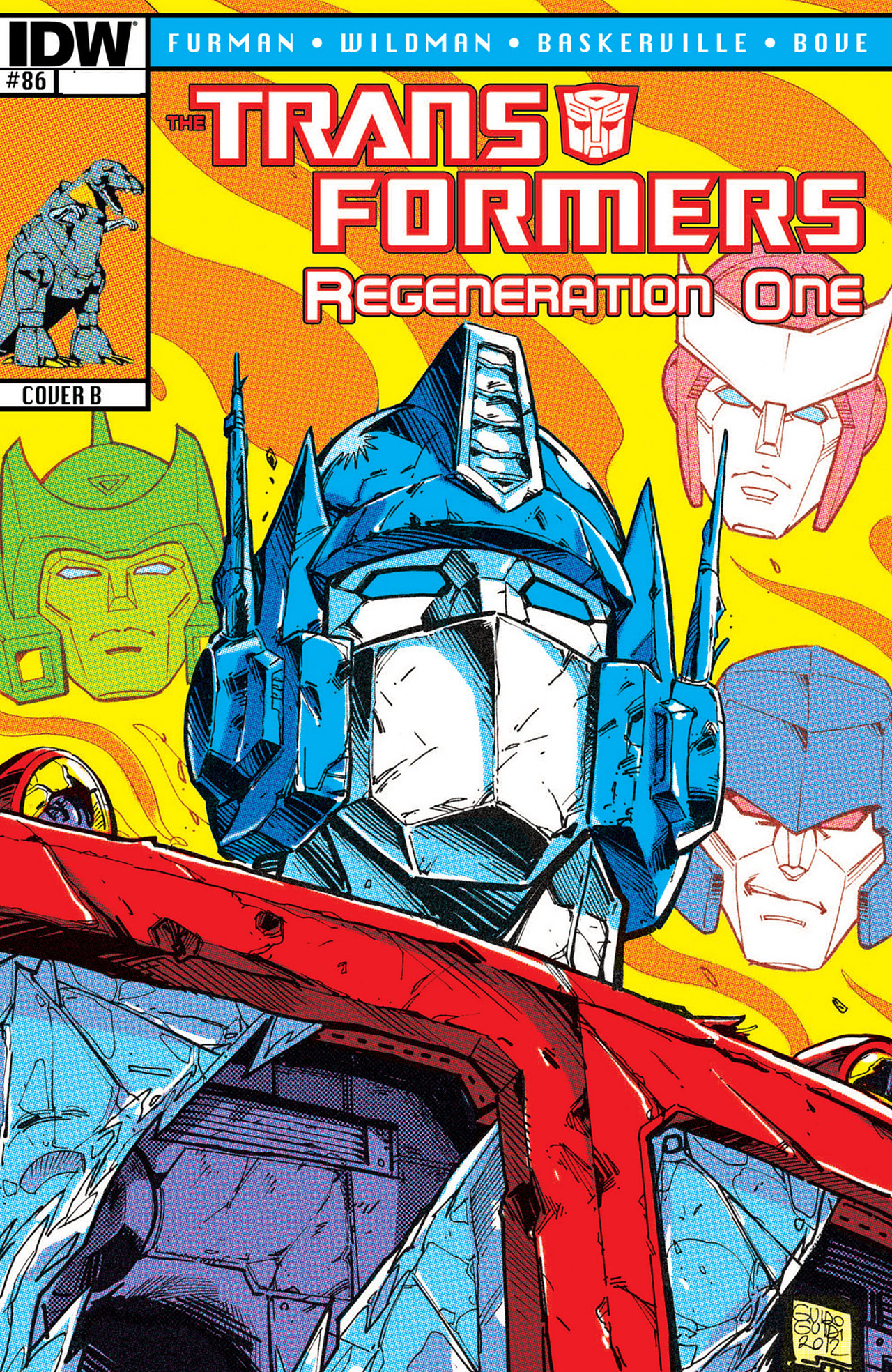 Read online The Transformers: Regeneration One comic -  Issue #86 - 2