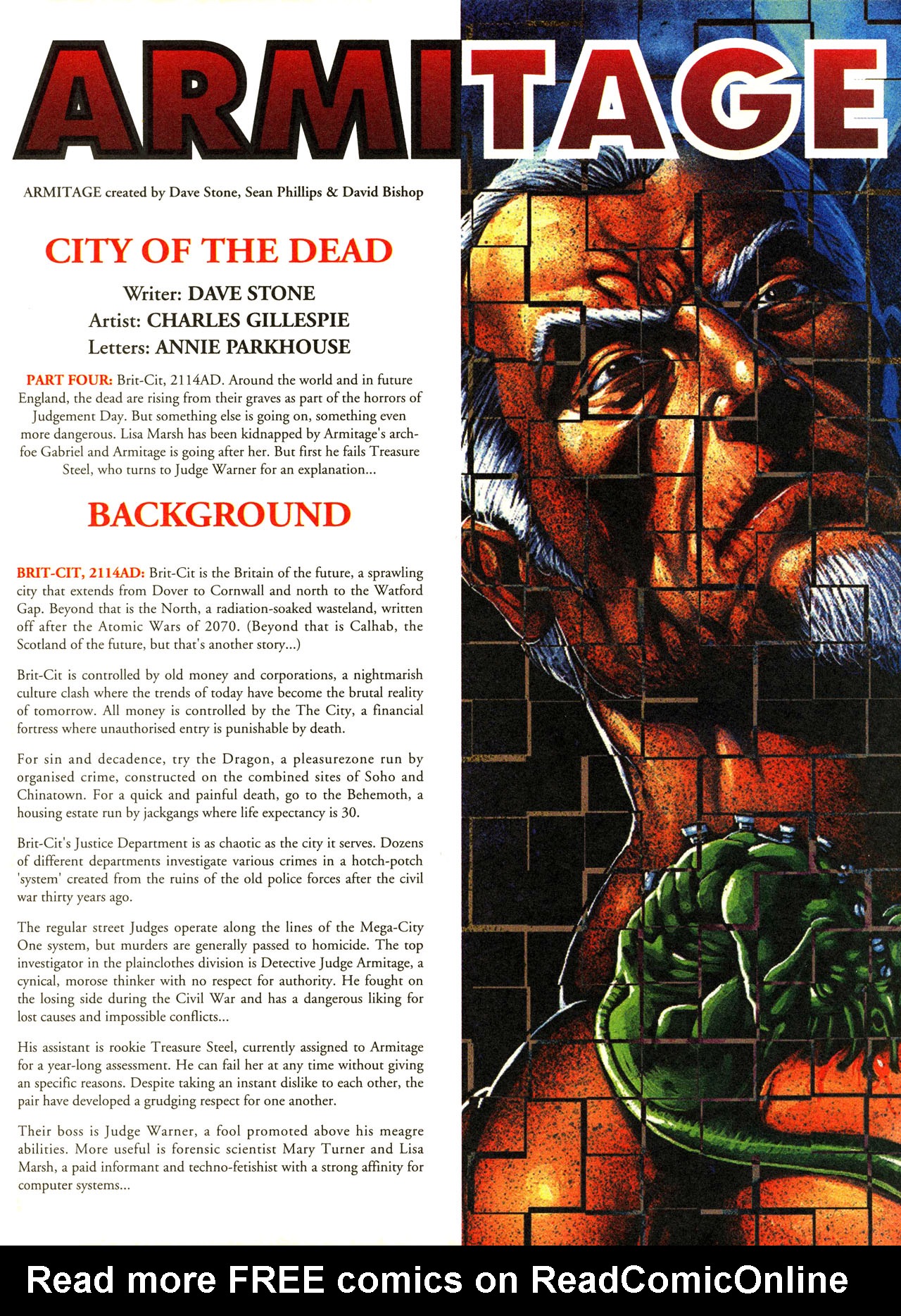 Read online Judge Dredd: The Megazine (vol. 2) comic -  Issue #67 - 43