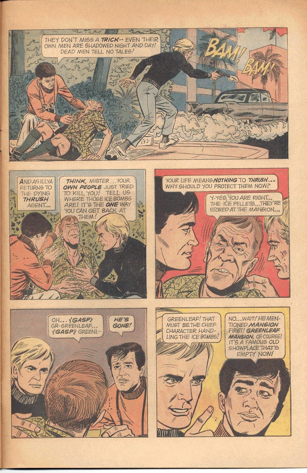 Read online The Man From U.N.C.L.E. comic -  Issue #20 - 22