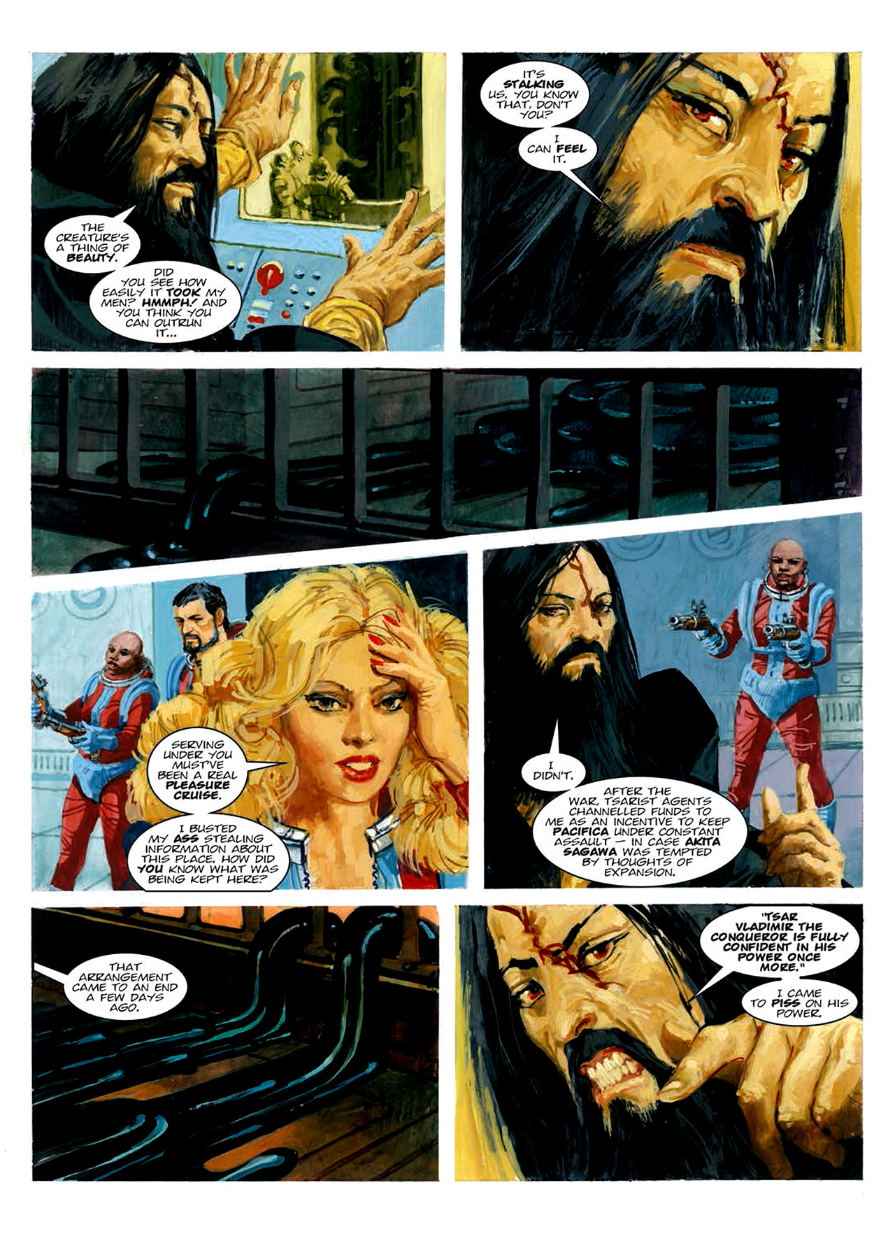 Read online Nikolai Dante comic -  Issue # TPB 6 - 189