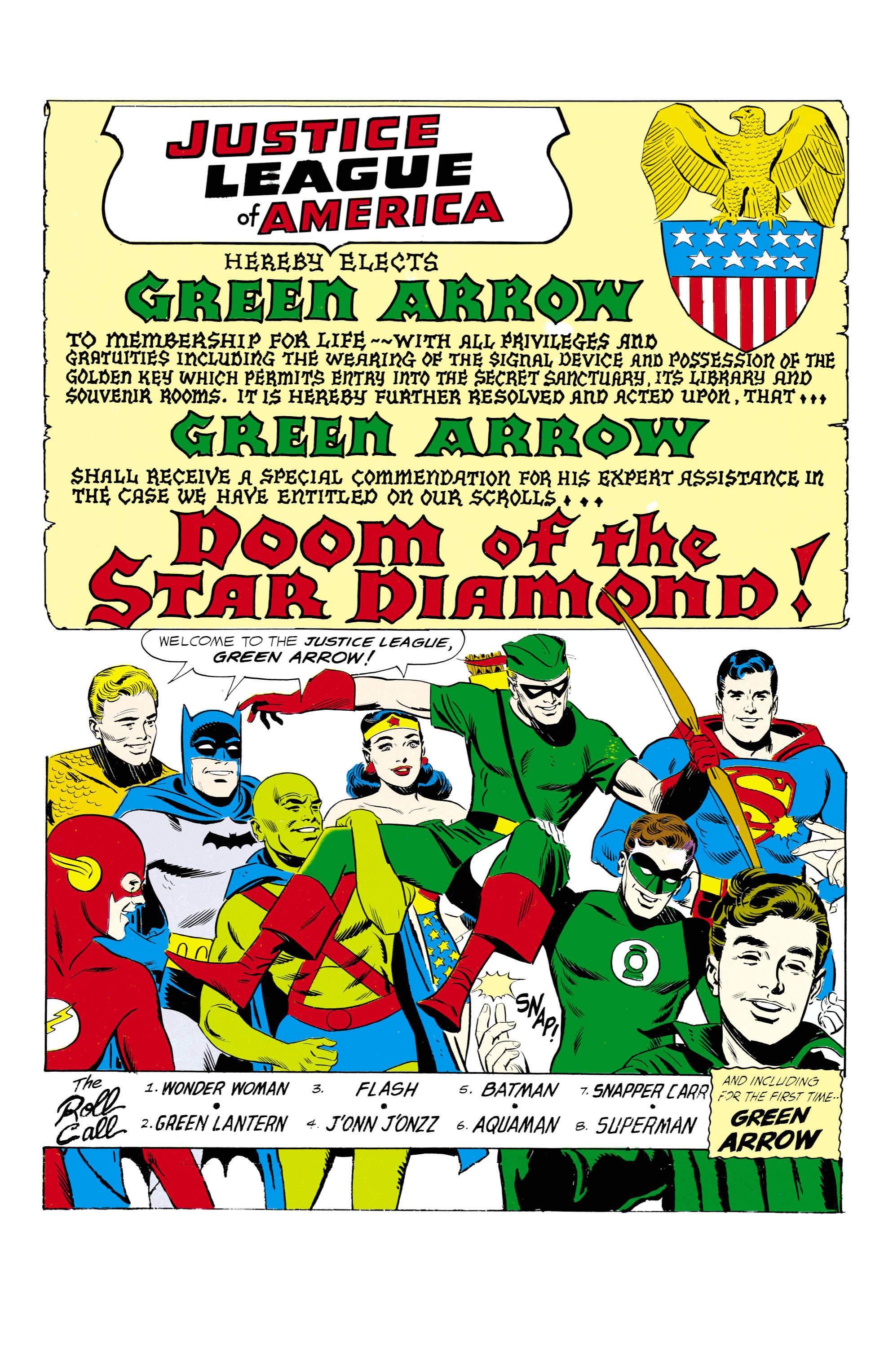 Read online Justice League of America (1960) comic -  Issue #4 - 2
