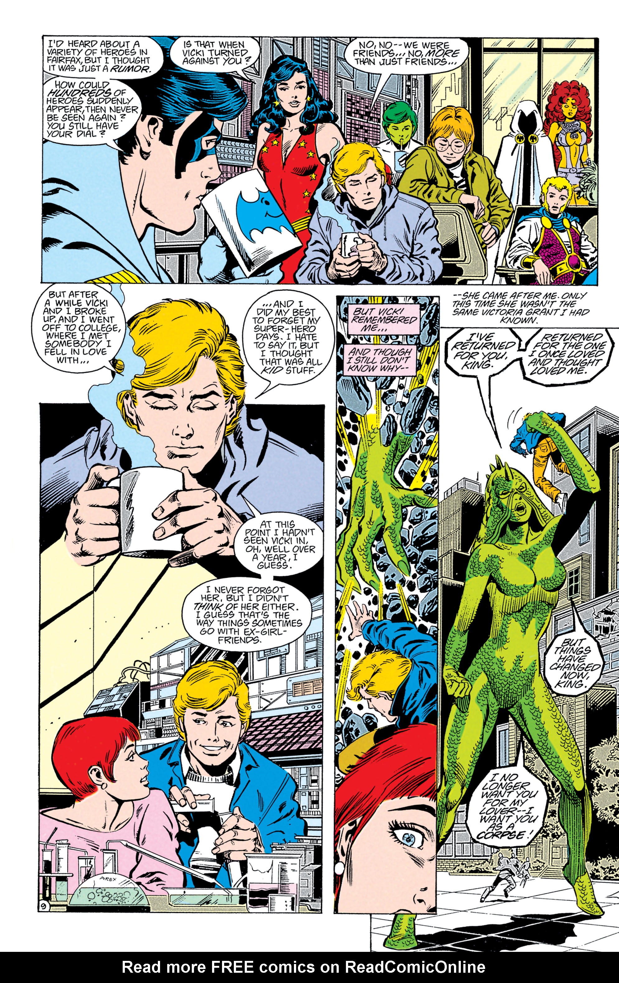 Read online The New Teen Titans (1984) comic -  Issue #45 - 10