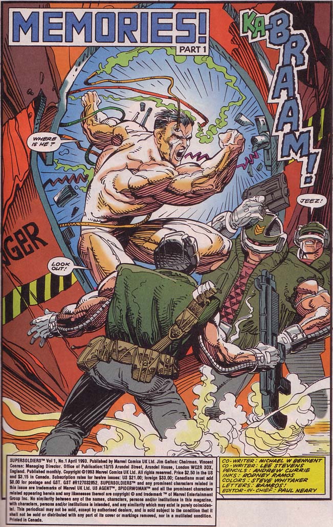 Read online Supersoldiers comic -  Issue #1 - 3