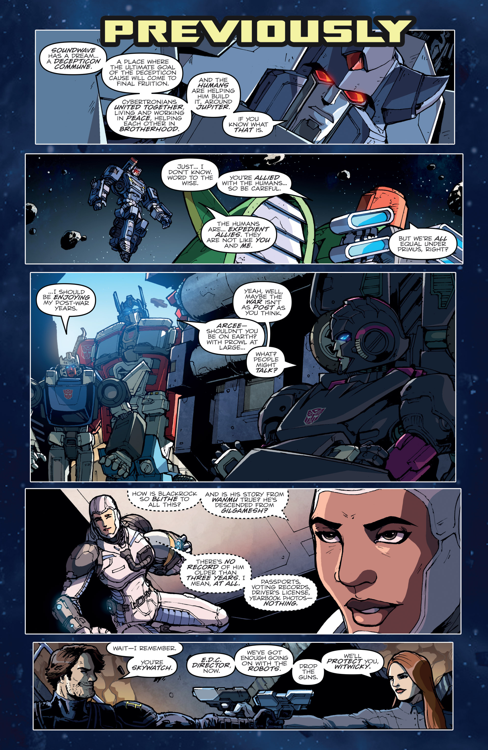 Read online The Transformers (2014) comic -  Issue #45 - 5