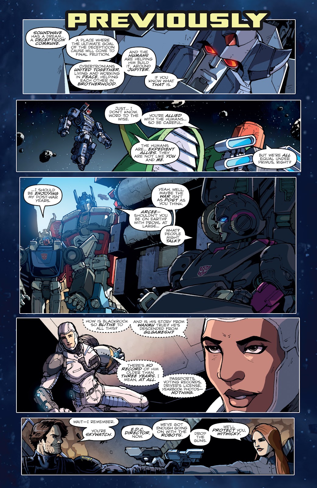 The Transformers (2014) issue 45 - Page 5