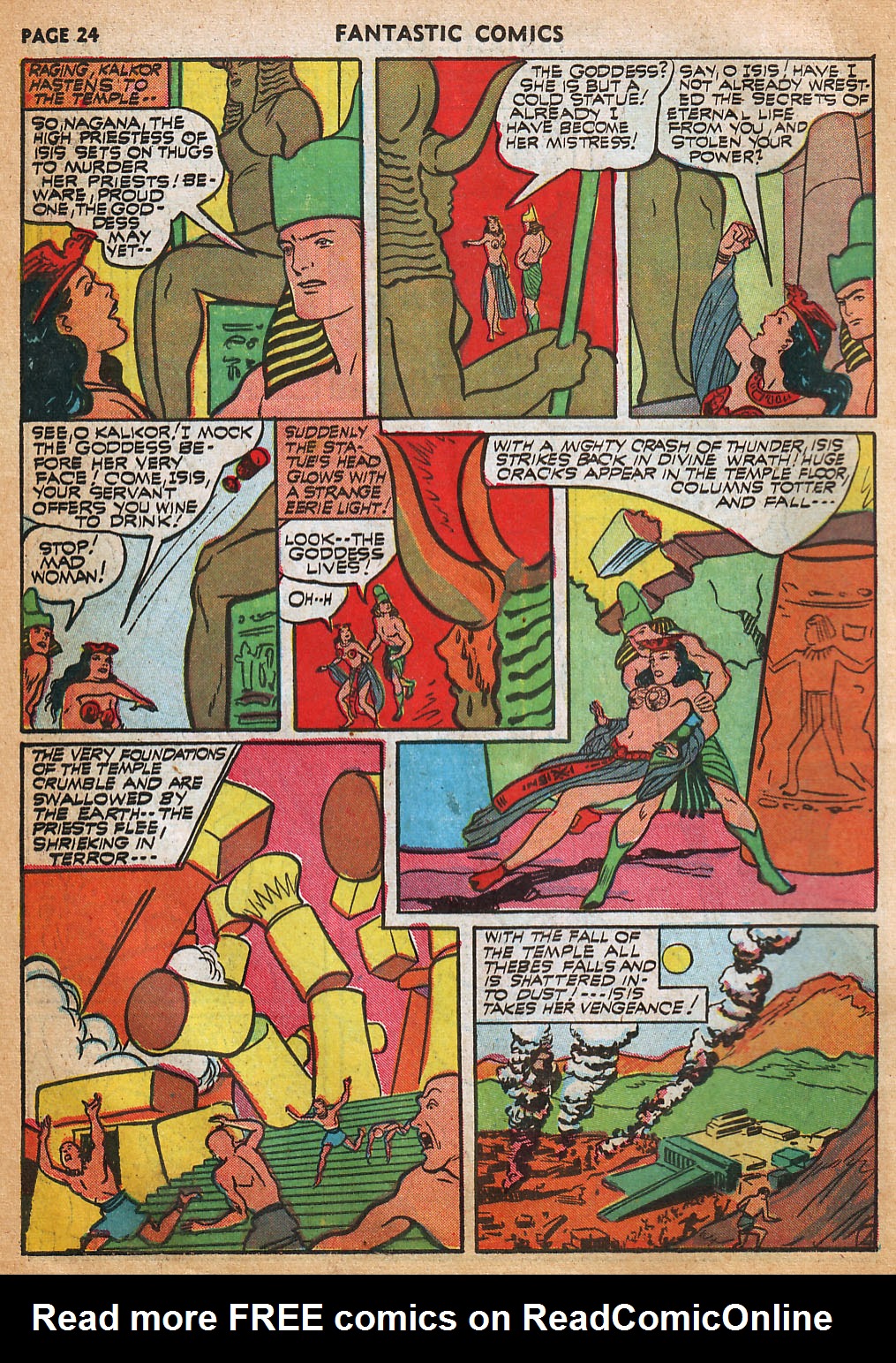 Read online Fantastic Comics comic -  Issue #22 - 26
