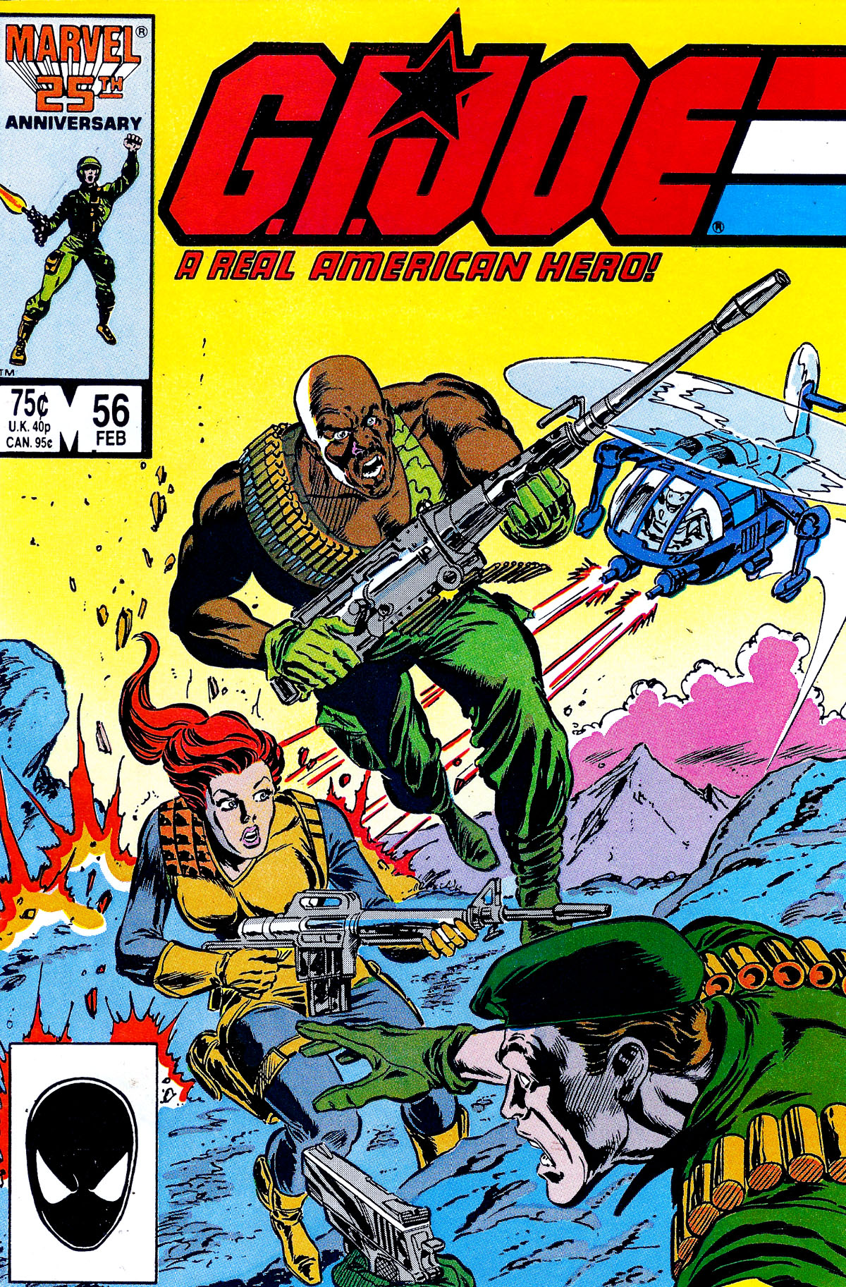 Read online G.I. Joe: A Real American Hero comic -  Issue #56 - 1