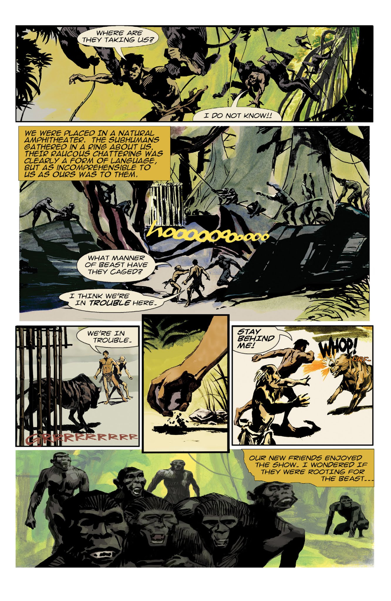 Read online Edgar Rice Burroughs' At the Earth's Core comic -  Issue # TPB - 27