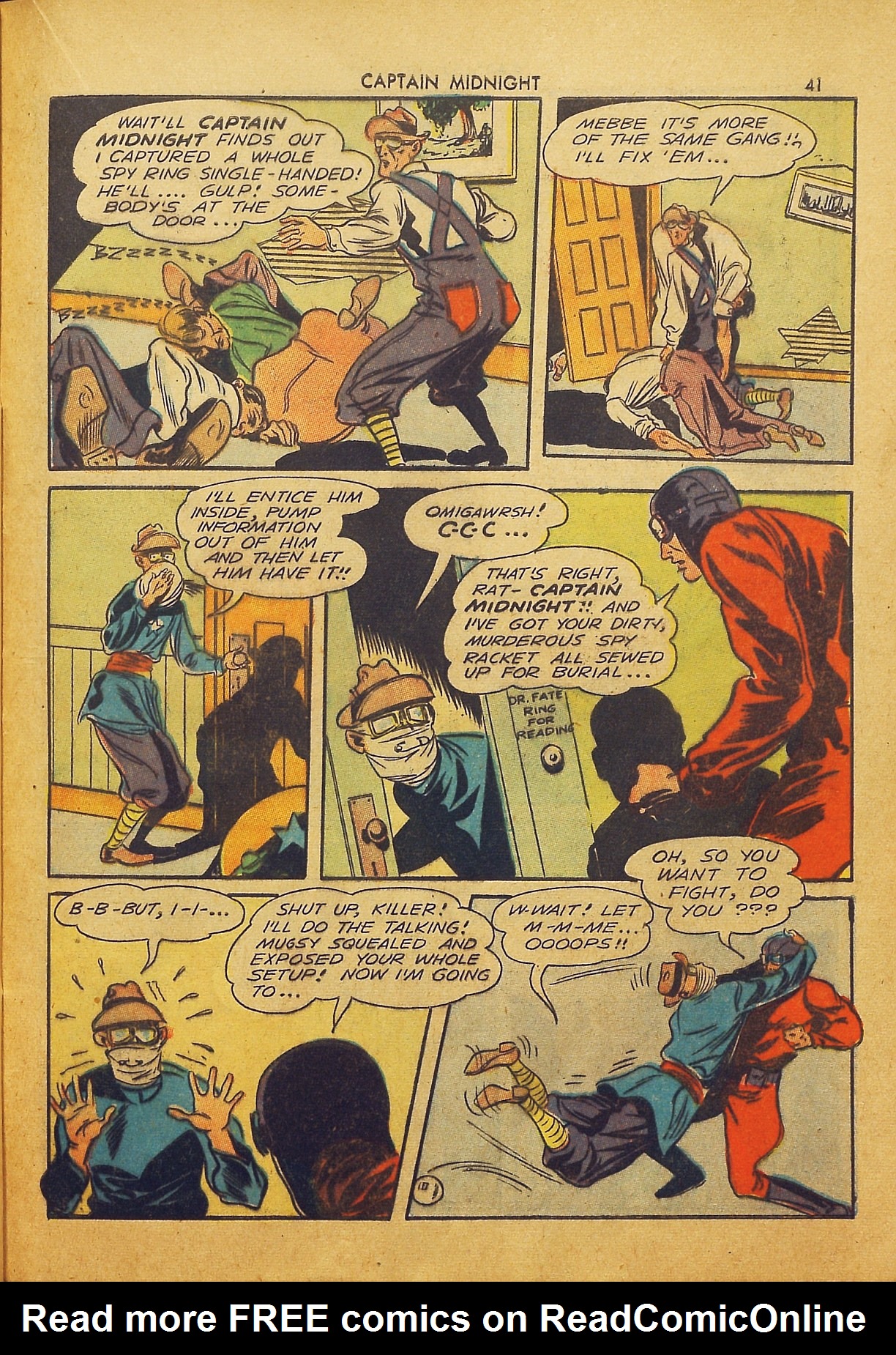 Read online Captain Midnight (1942) comic -  Issue #2 - 40
