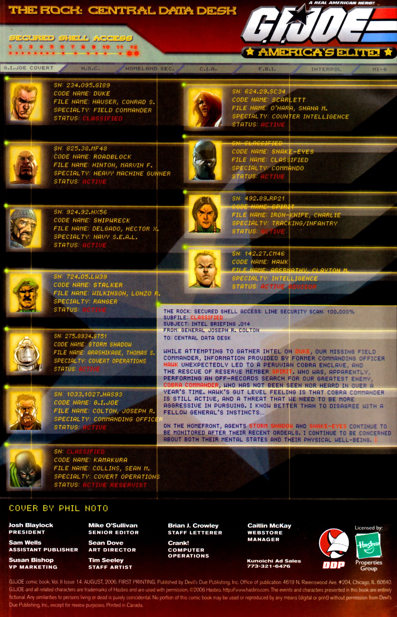 Read online G.I. Joe (2005) comic -  Issue #14 - 2