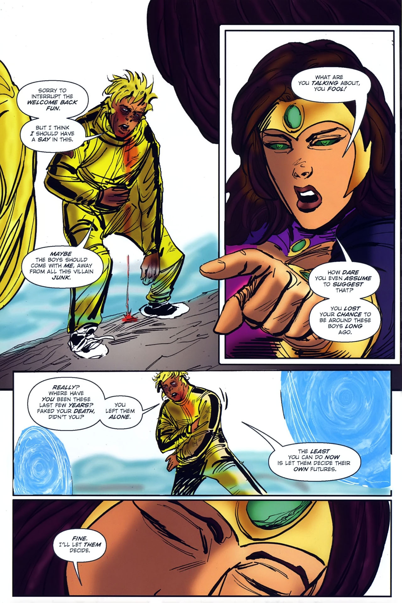 Read online Necessary Evil comic -  Issue #8 - 22