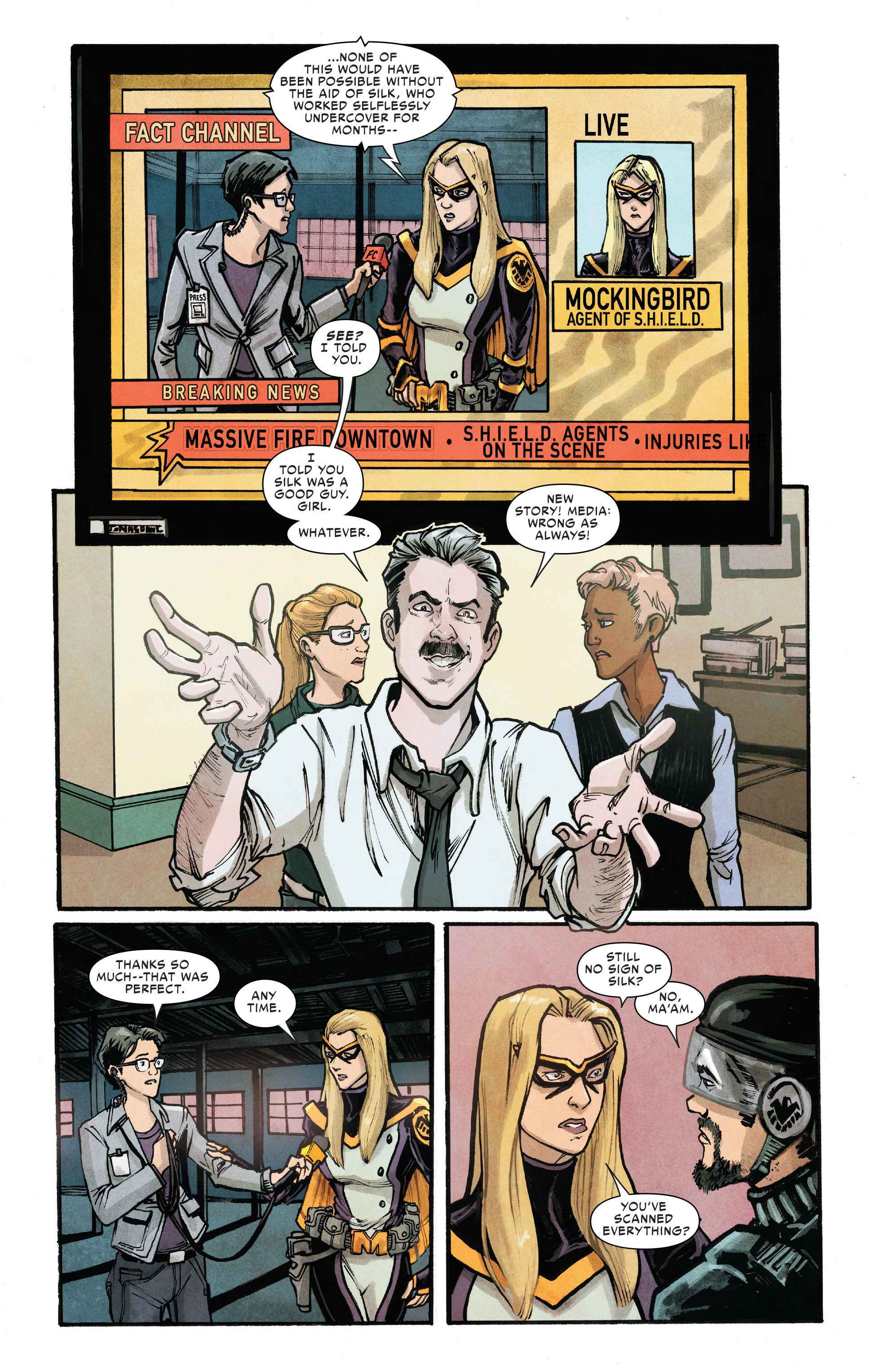 Read online Silk (2016) comic -  Issue #10 - 20