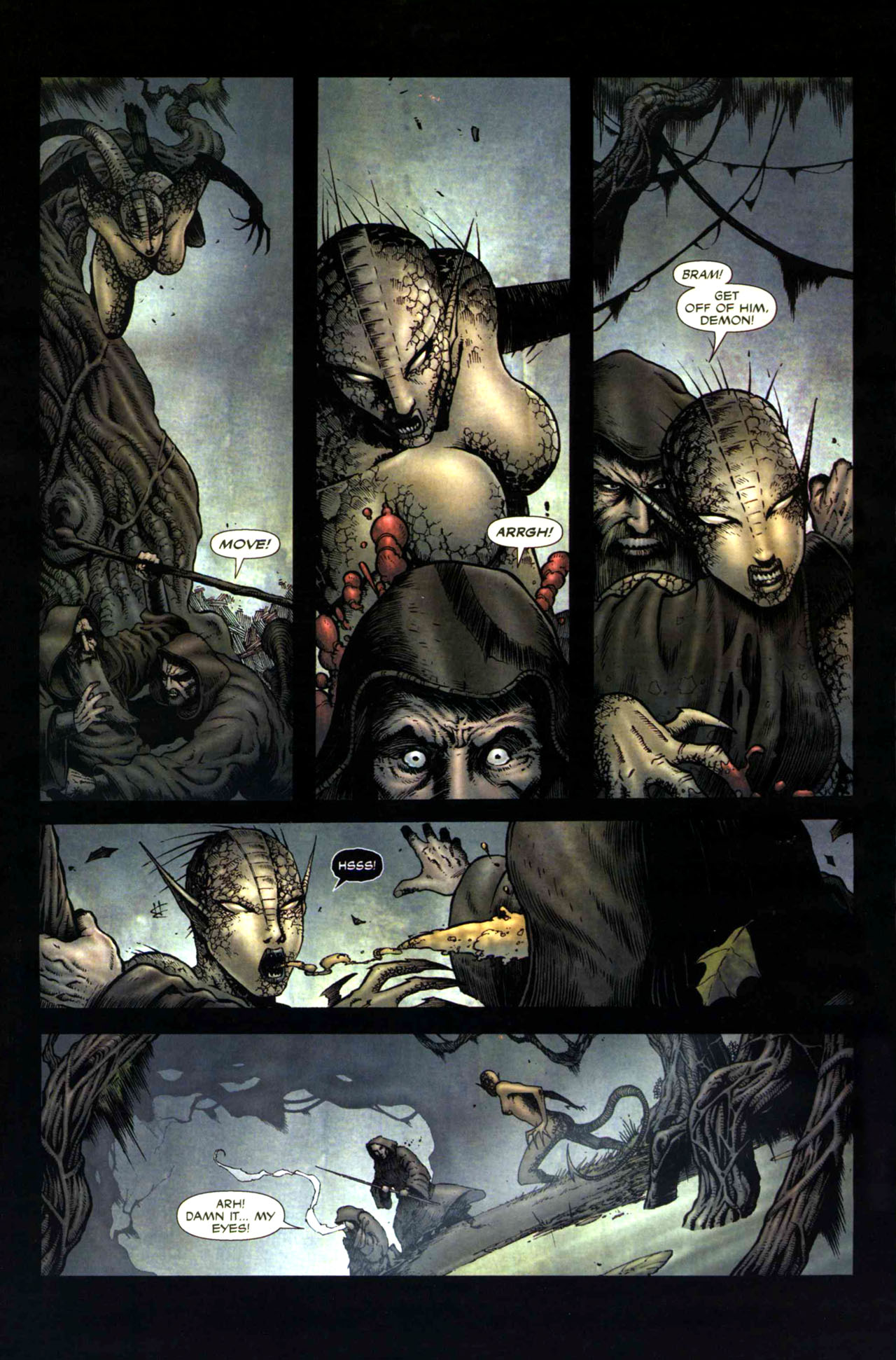 Read online Frank Frazetta's Swamp Demon comic -  Issue # Full - 12