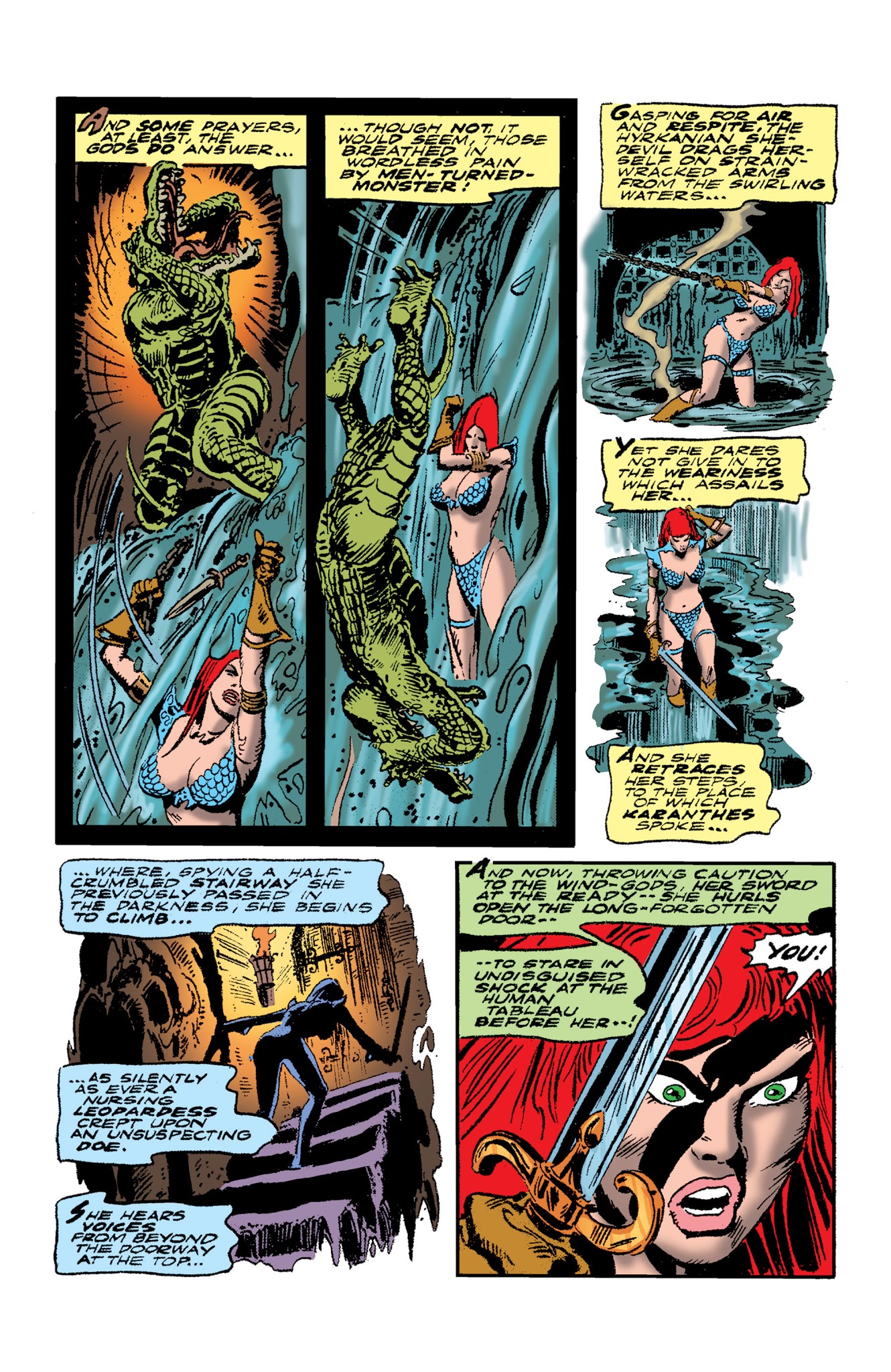 Read online The Adventures of Red Sonja comic -  Issue # TPB 1 - 111