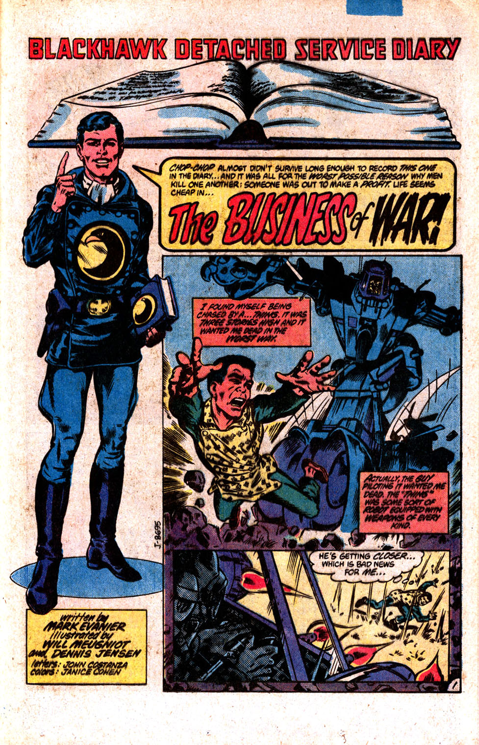 Blackhawk (1957) Issue #264 #155 - English 19