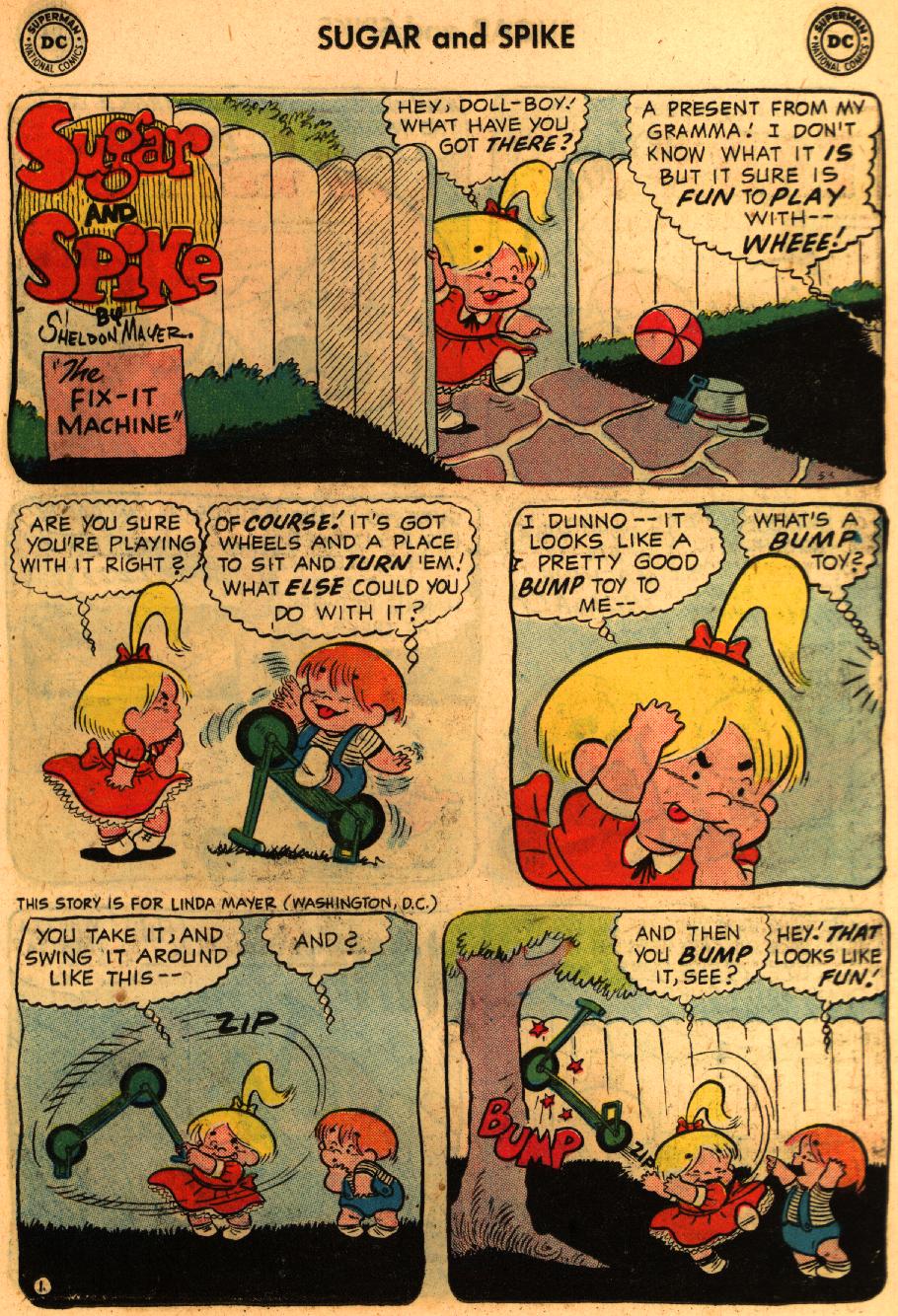 Read online Sugar and Spike comic -  Issue #9 - 11