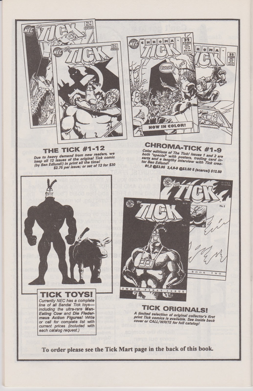 Read online The Tick's Back comic -  Issue # Full - 38