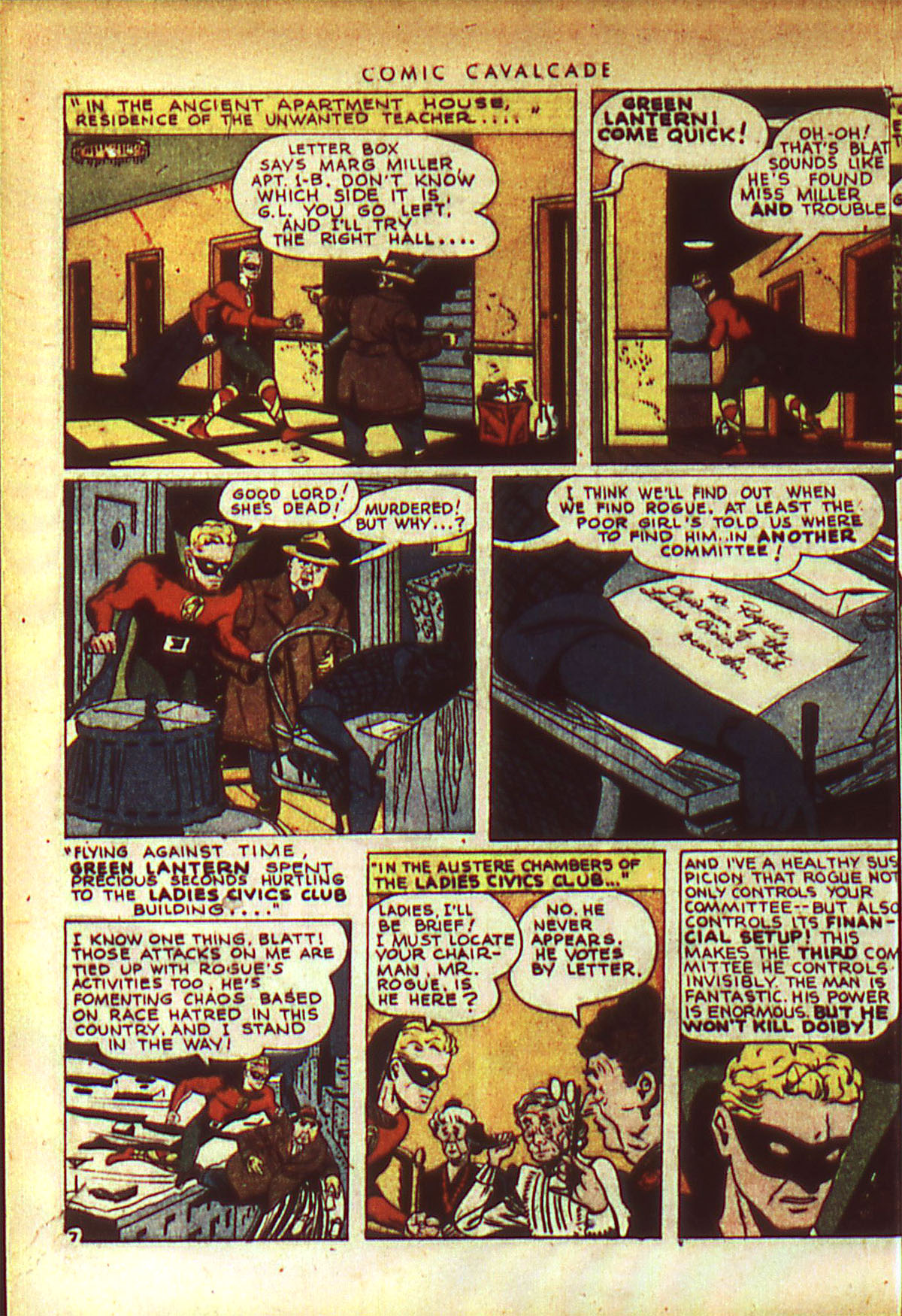 Read online Comic Cavalcade comic -  Issue #9 - 38