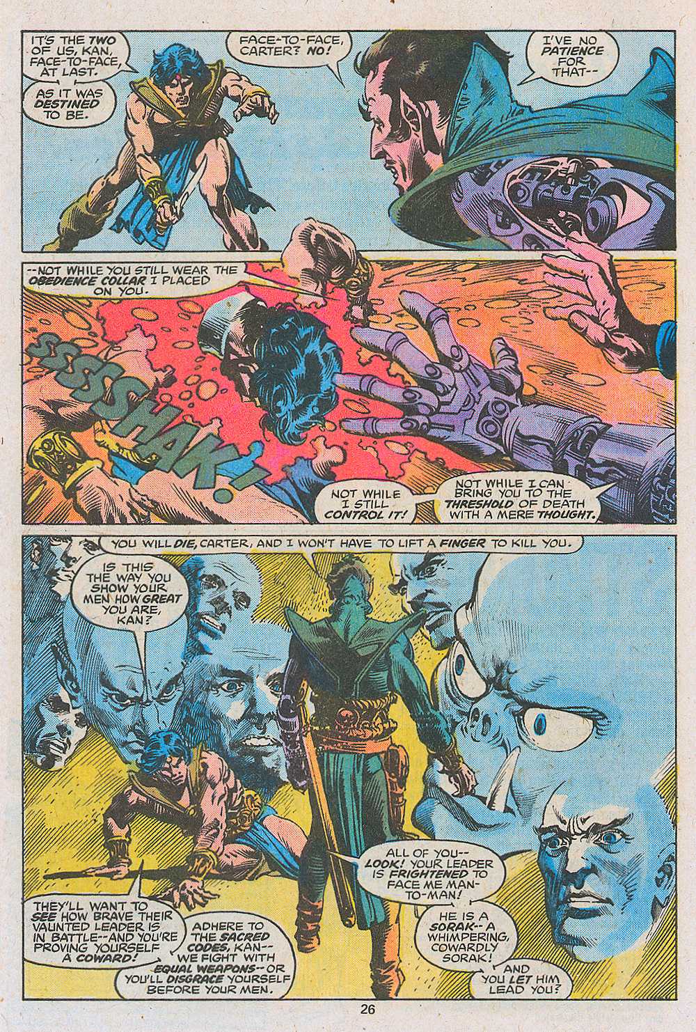 Read online John Carter Warlord of Mars comic -  Issue #5 - 28