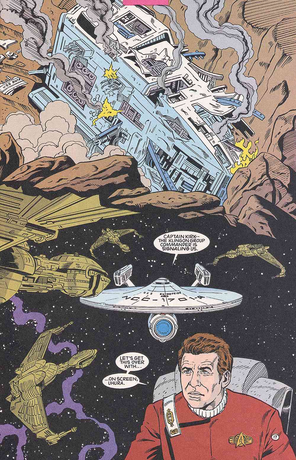 Read online Star Trek (1989) comic -  Issue #46 - 21