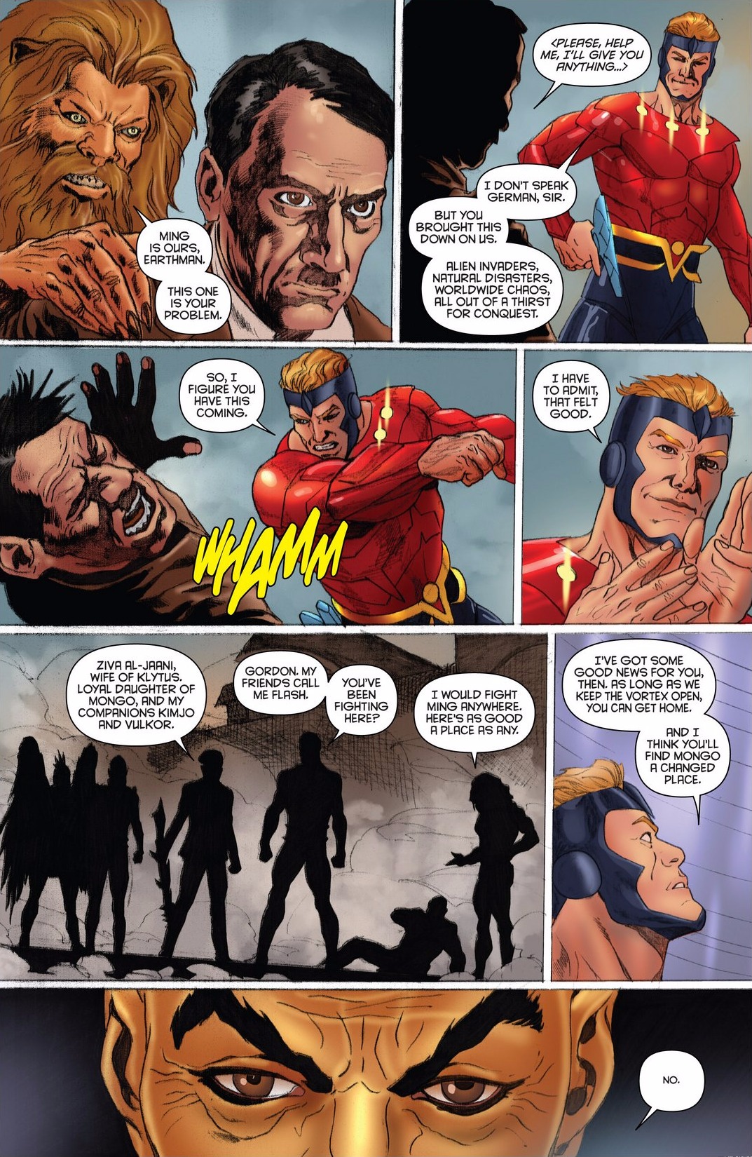 Read online Flash Gordon: Zeitgeist comic -  Issue # TPB - 258