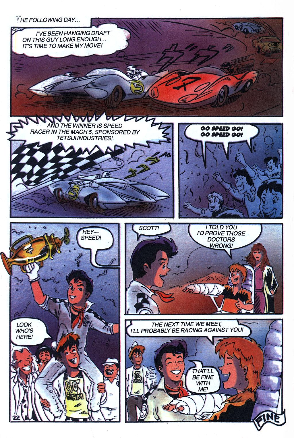 Read online Speed Racer (1987) comic -  Issue #13 - 29