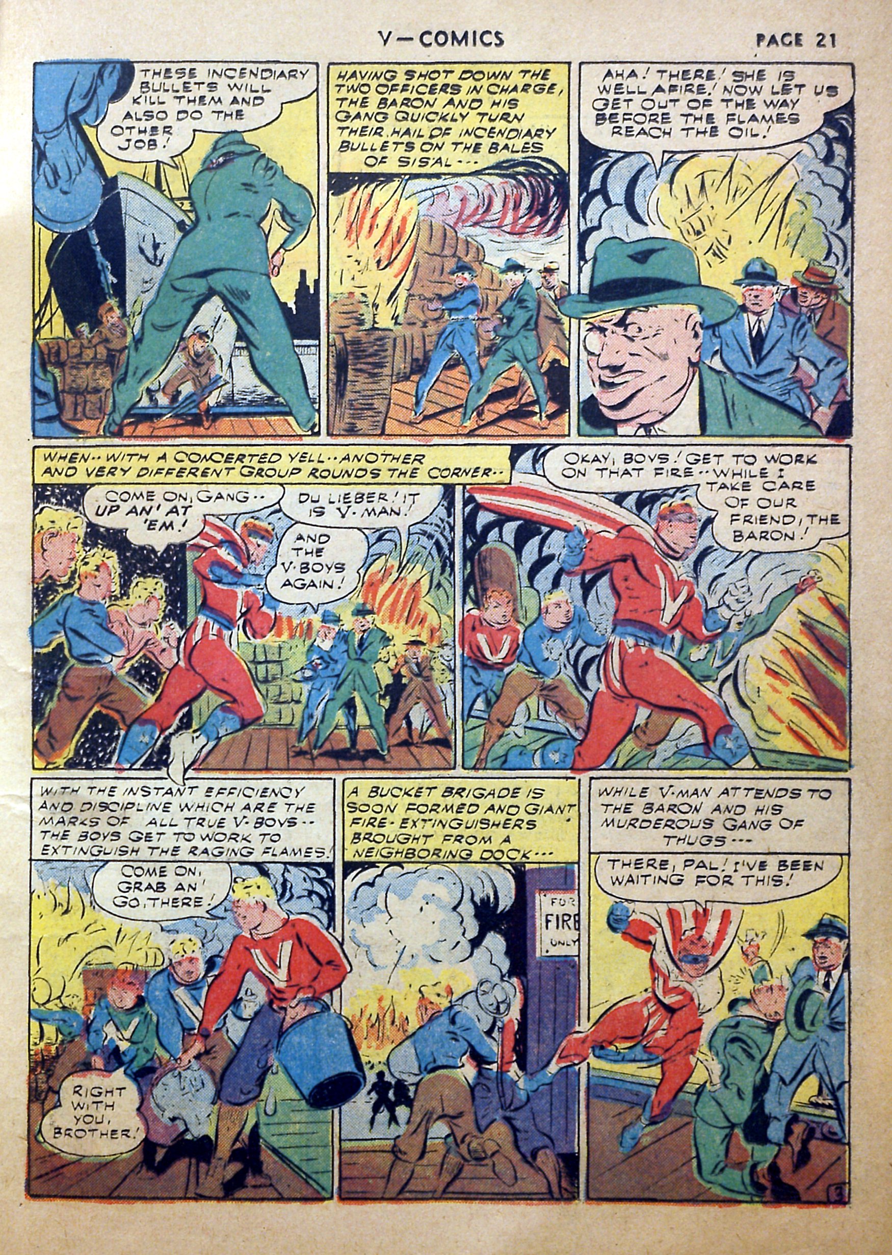 Read online V...- Comics comic -  Issue #2 - 22