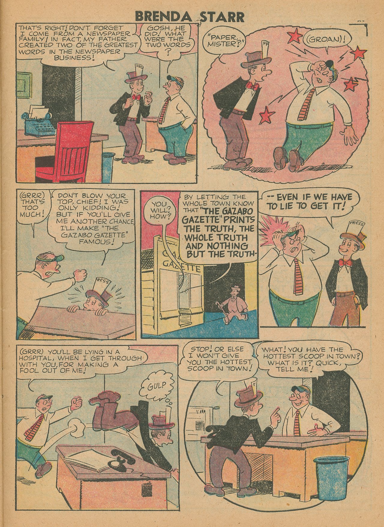 Read online Brenda Starr (1948) comic -  Issue #15 - 27