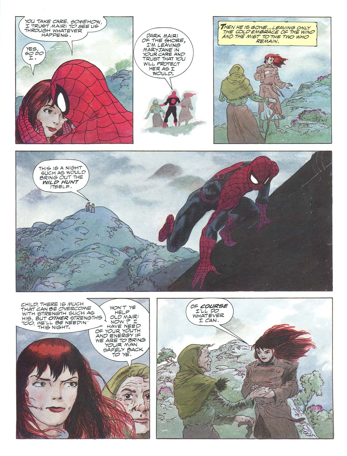 Read online Marvel Graphic Novel comic -  Issue #63 - Spider-Man - Spirits of the Earth - 44