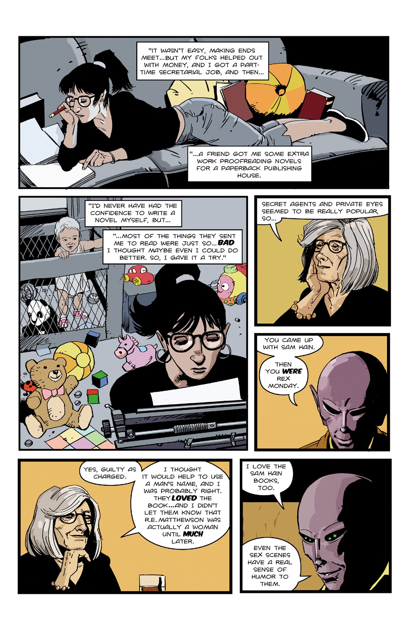 Read online Resident Alien: The Sam Hain Mystery comic -  Issue #3 - 6