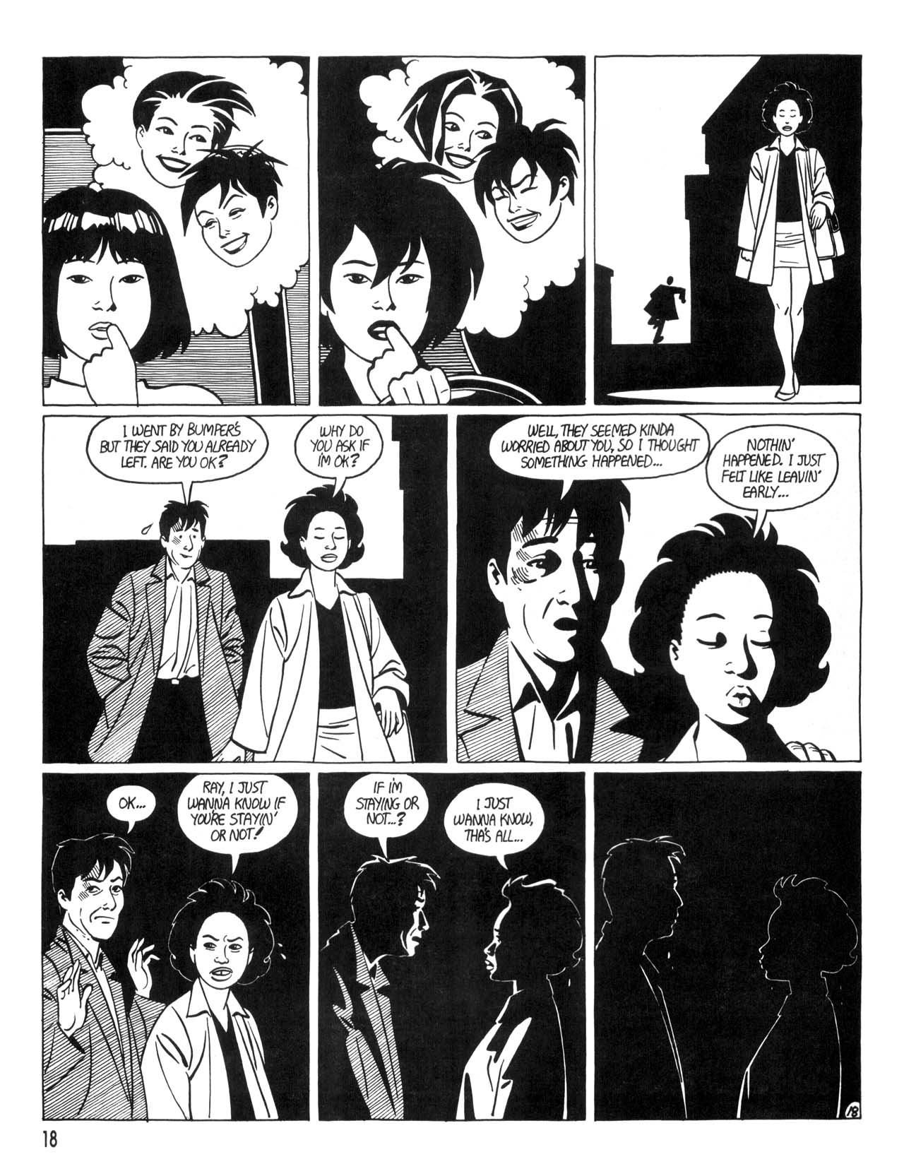 Read online Love and Rockets (1982) comic -  Issue #35 - 20