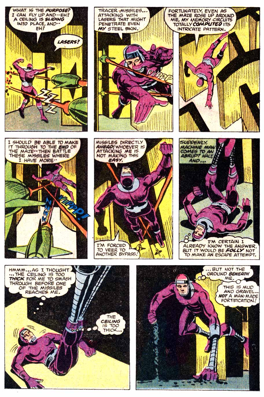Read online Machine Man (1978) comic -  Issue #13 - 12
