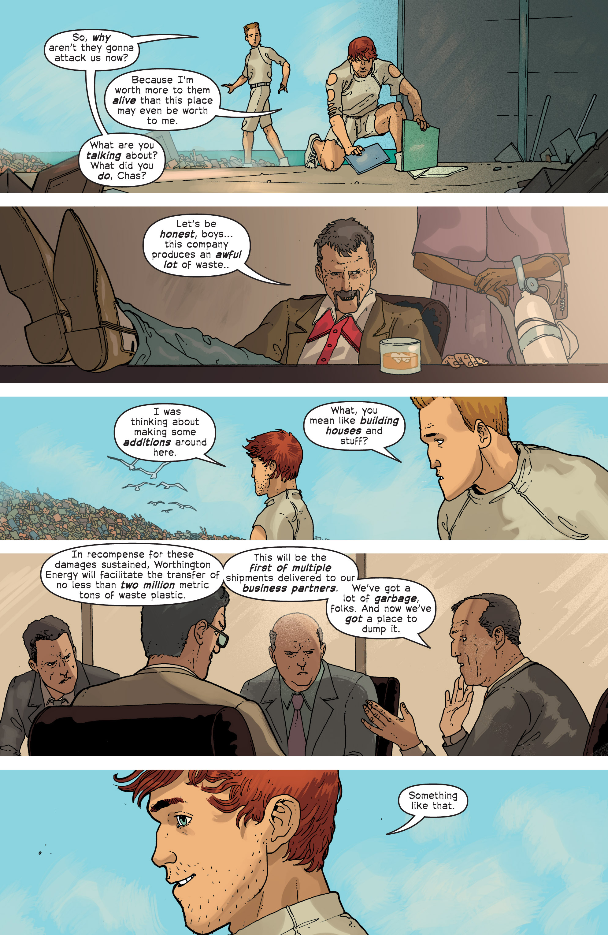 Read online Great Pacific comic -  Issue #6 - 23