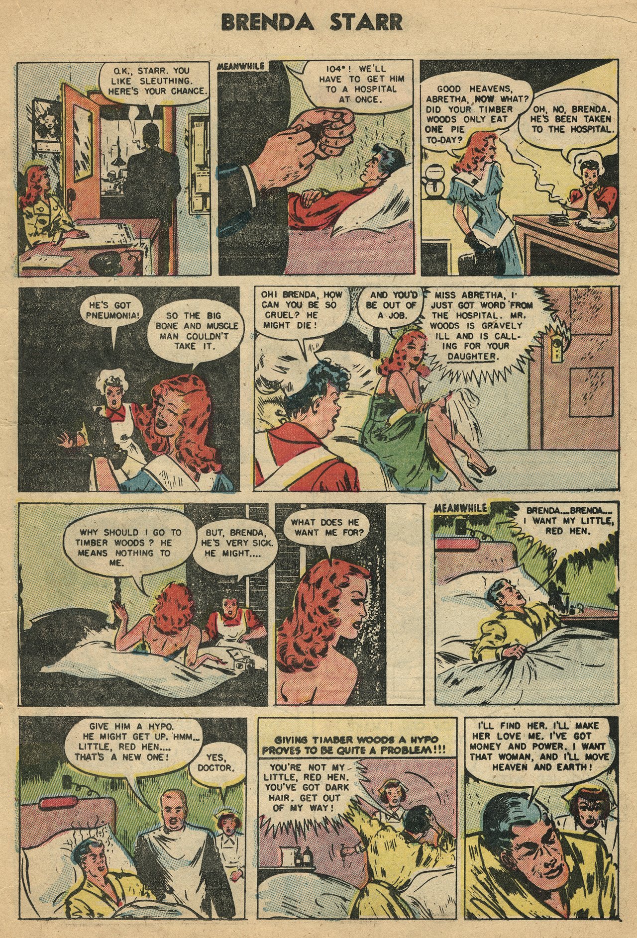 Read online Brenda Starr (1948) comic -  Issue #14 - 17