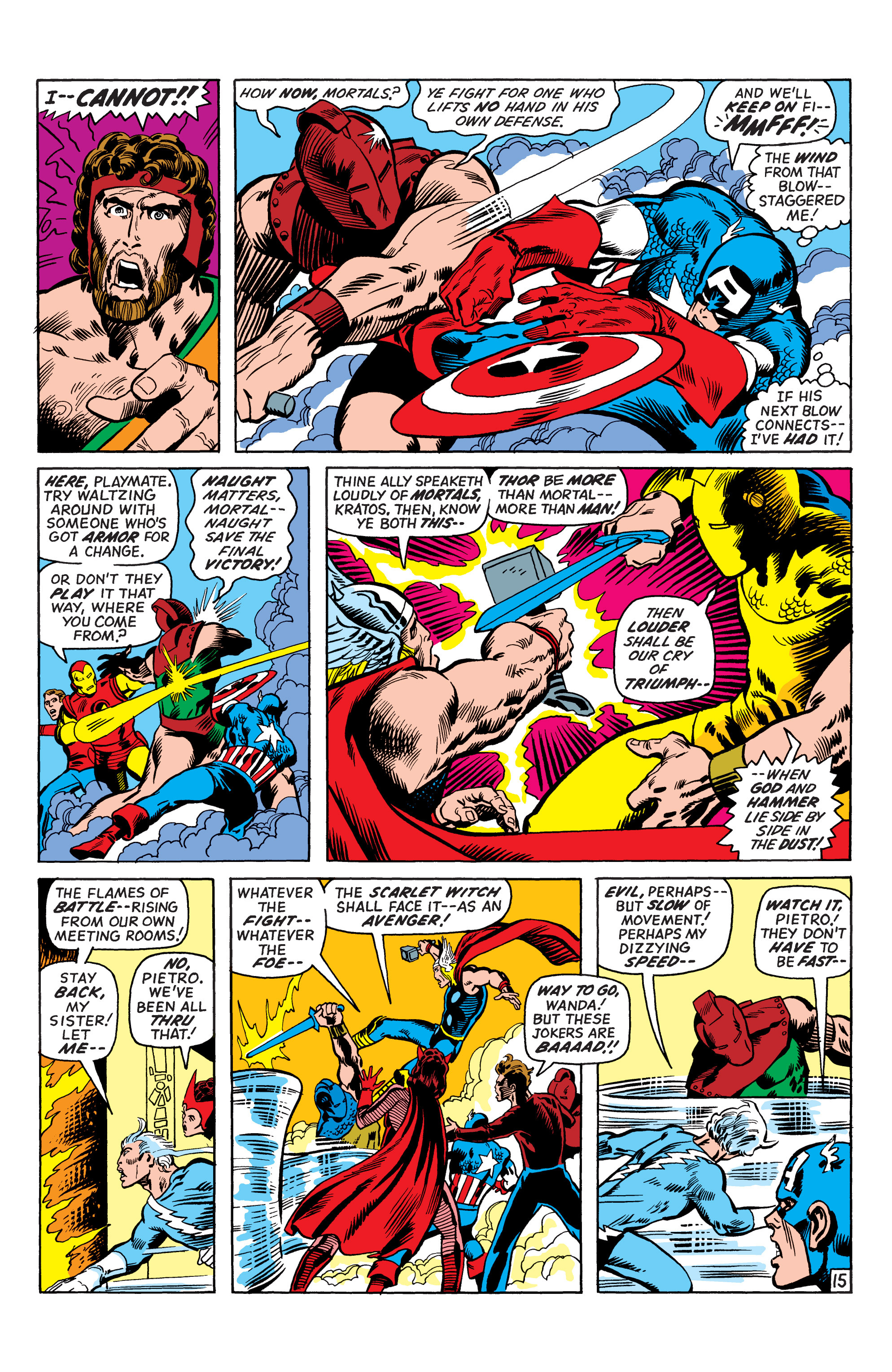 Read online Marvel Masterworks: The Avengers comic -  Issue # TPB 10 (Part 3) - 54