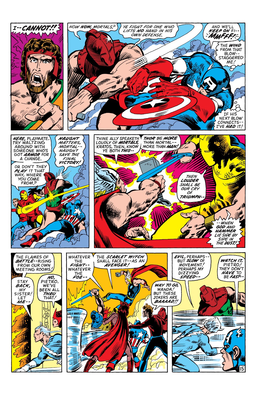 Marvel Masterworks: The Avengers issue TPB 10 (Part 3) - Page 54
