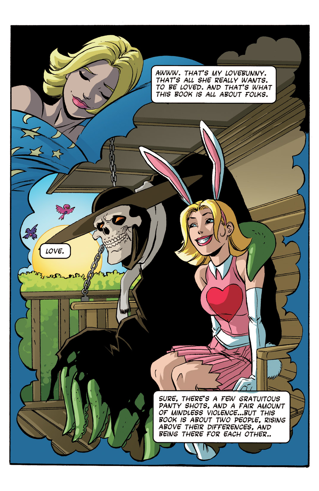 Read online Lovebunny & Mr. Hell comic -  Issue # TPB - 107