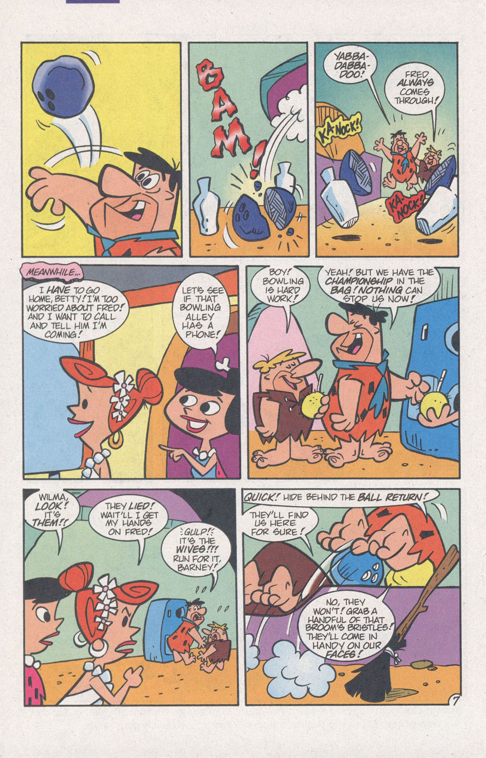 Read online The Flintstones (1995) comic -  Issue #7 - 10