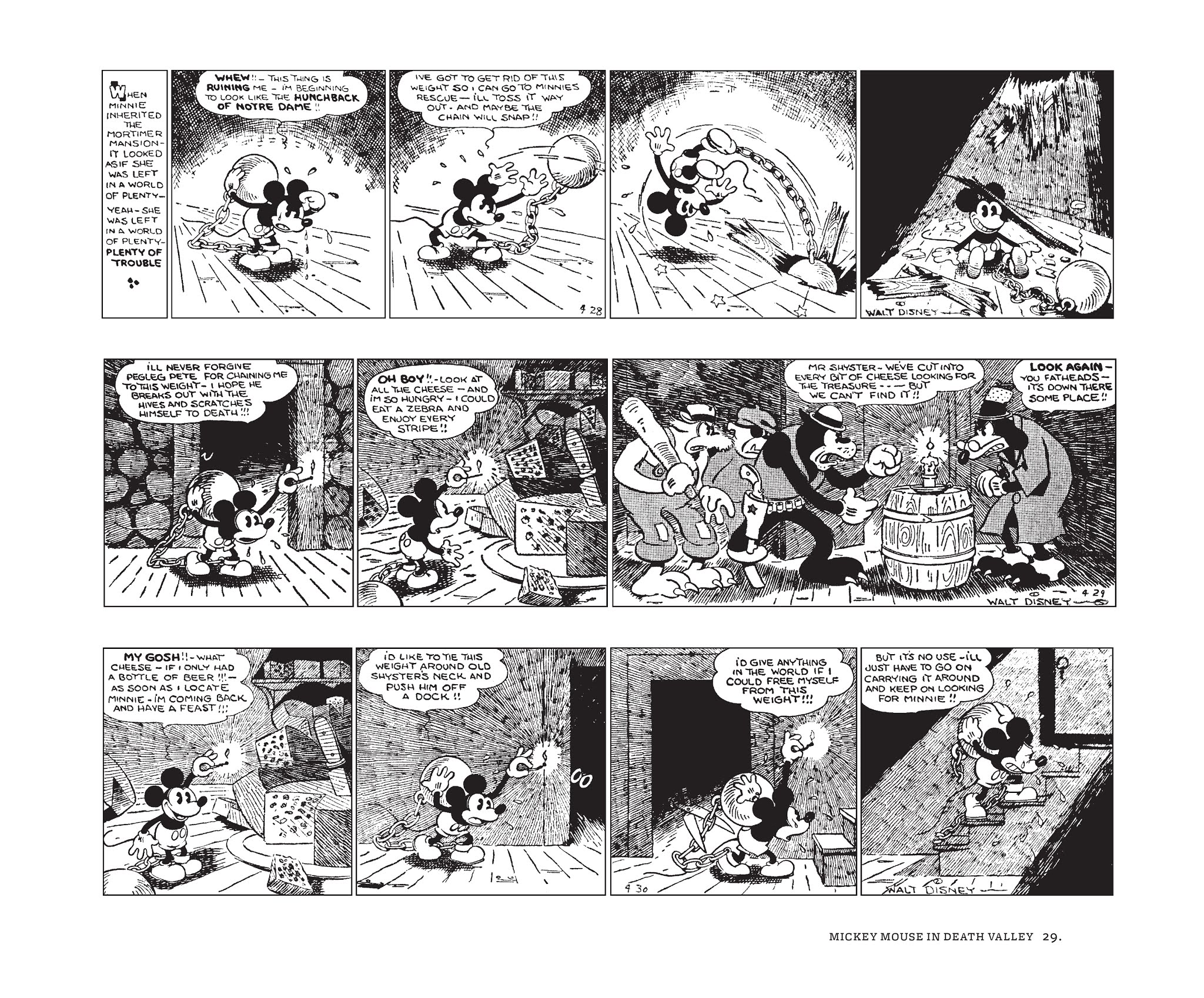 Read online Walt Disney's Mickey Mouse by Floyd Gottfredson comic -  Issue # TPB 1 (Part 1) - 29