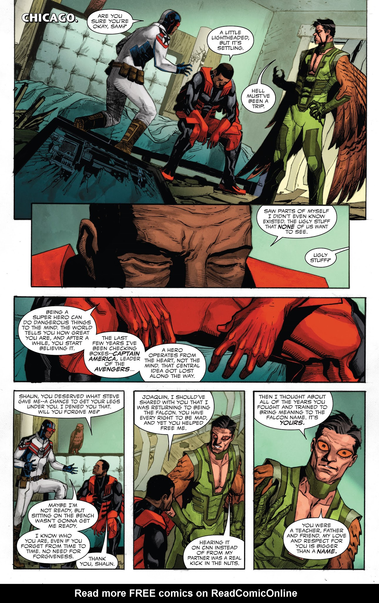 Read online Falcon (2017) comic -  Issue #5 - 5