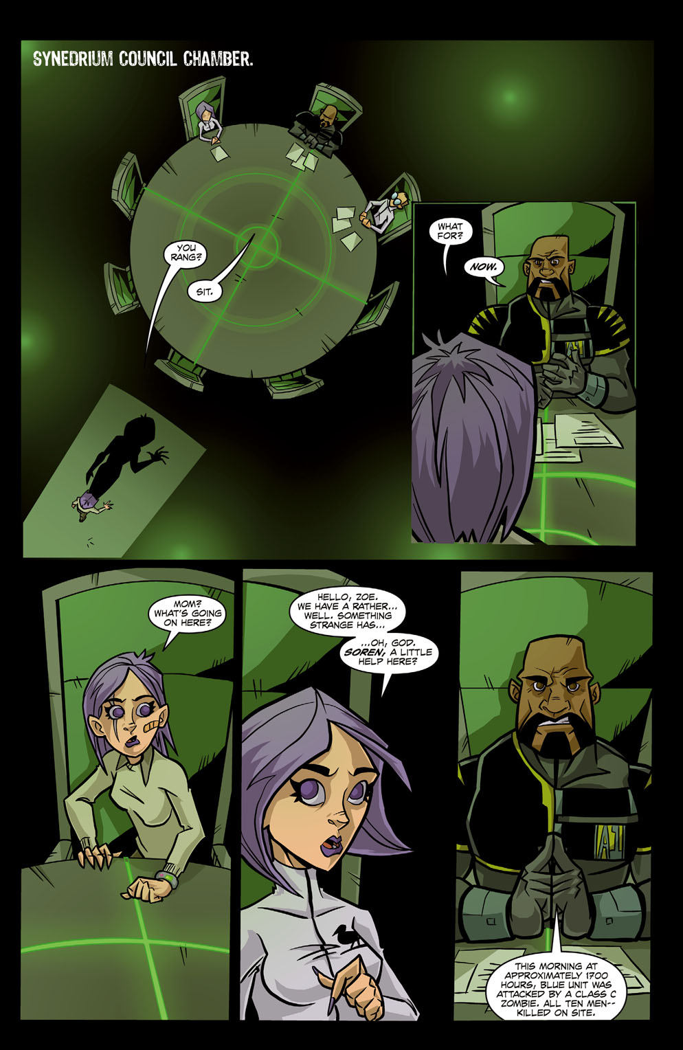 Read online Xombie Reanimated comic -  Issue #1 - 11